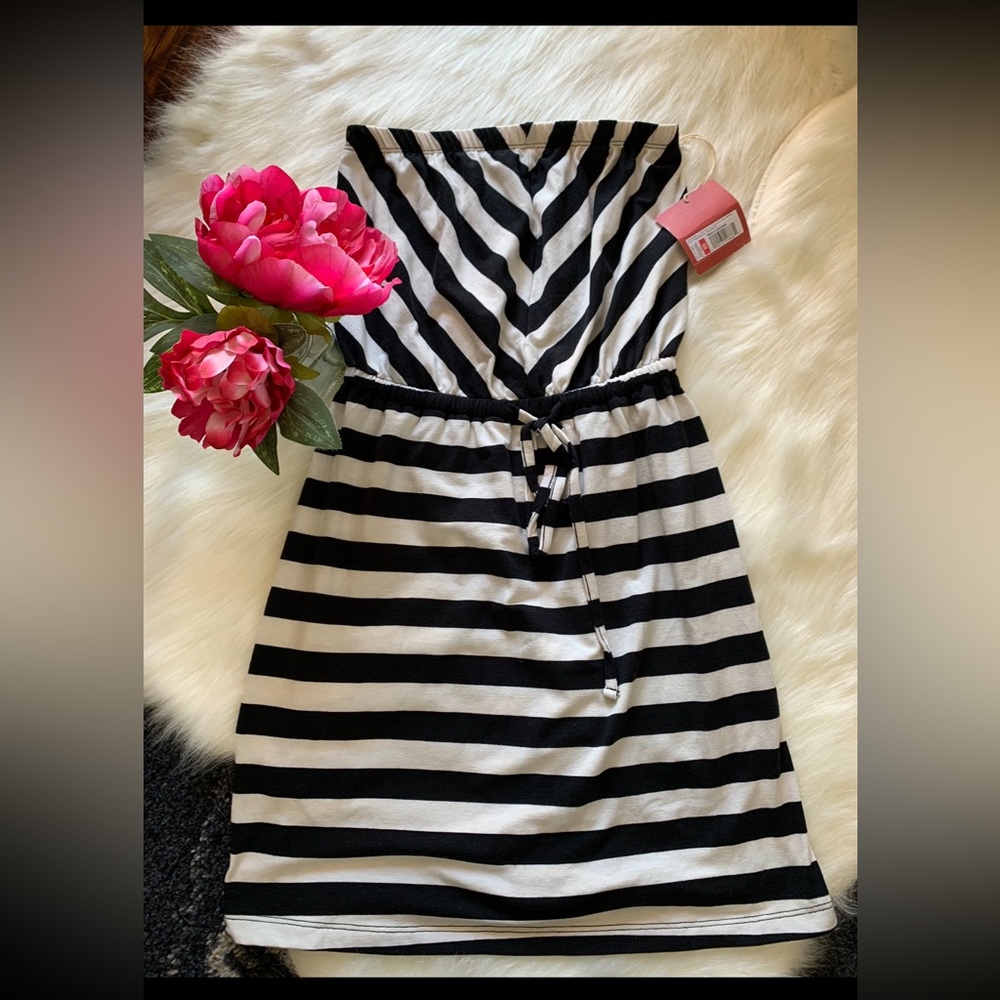 Mossimo Women’s tube top dress/swim cover up NWT SIZE XS